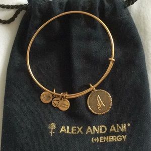 Alex and Ani A bracelet gold